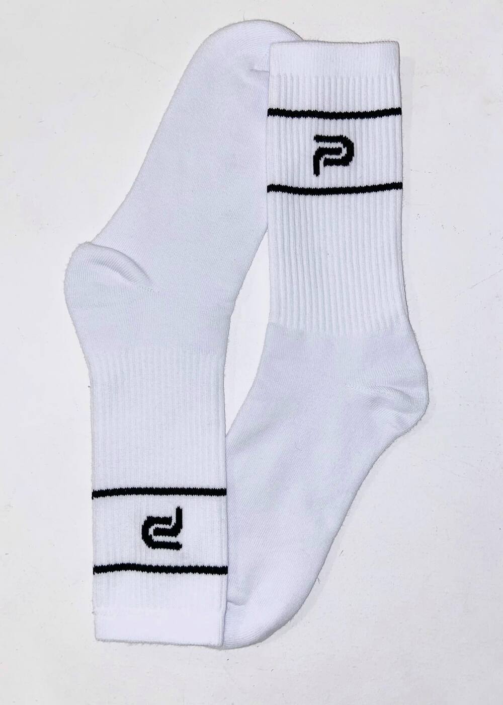 Ψηλές αθλητικές κάλτσες P-RULES black 22